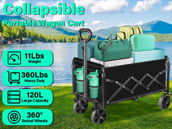 foldable wagon cart