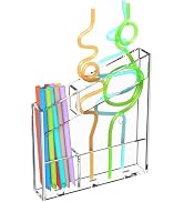 cabinet straw holder organizer