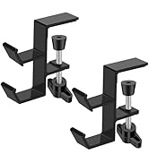 Bayyeskey Desktop Hook Under-Table Handbag Hanger Wallet Hook Simple for Holiday Decoration Deskt...