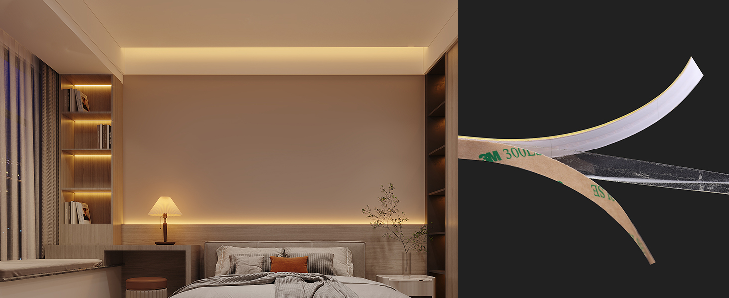 strong adhesion self adhesive led tape lights