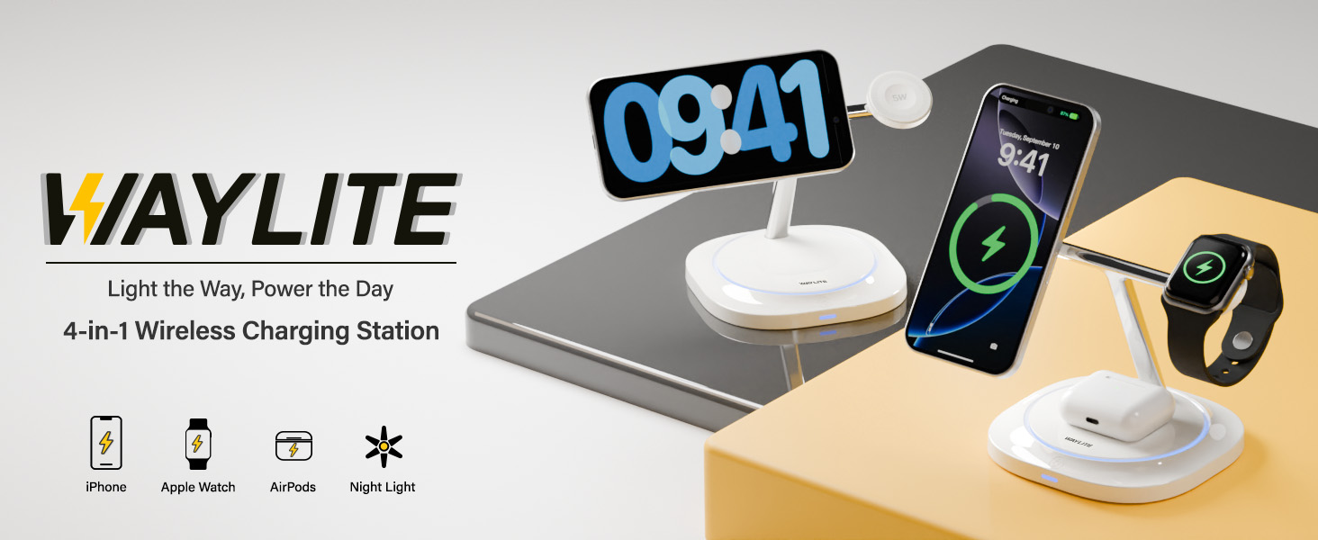 iphone wireless charger station
