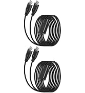 YANBORONSN USB C Splitter Cable,2 in 1 USB C Extension Splitter Charging Cable for Phone,Tablets,...