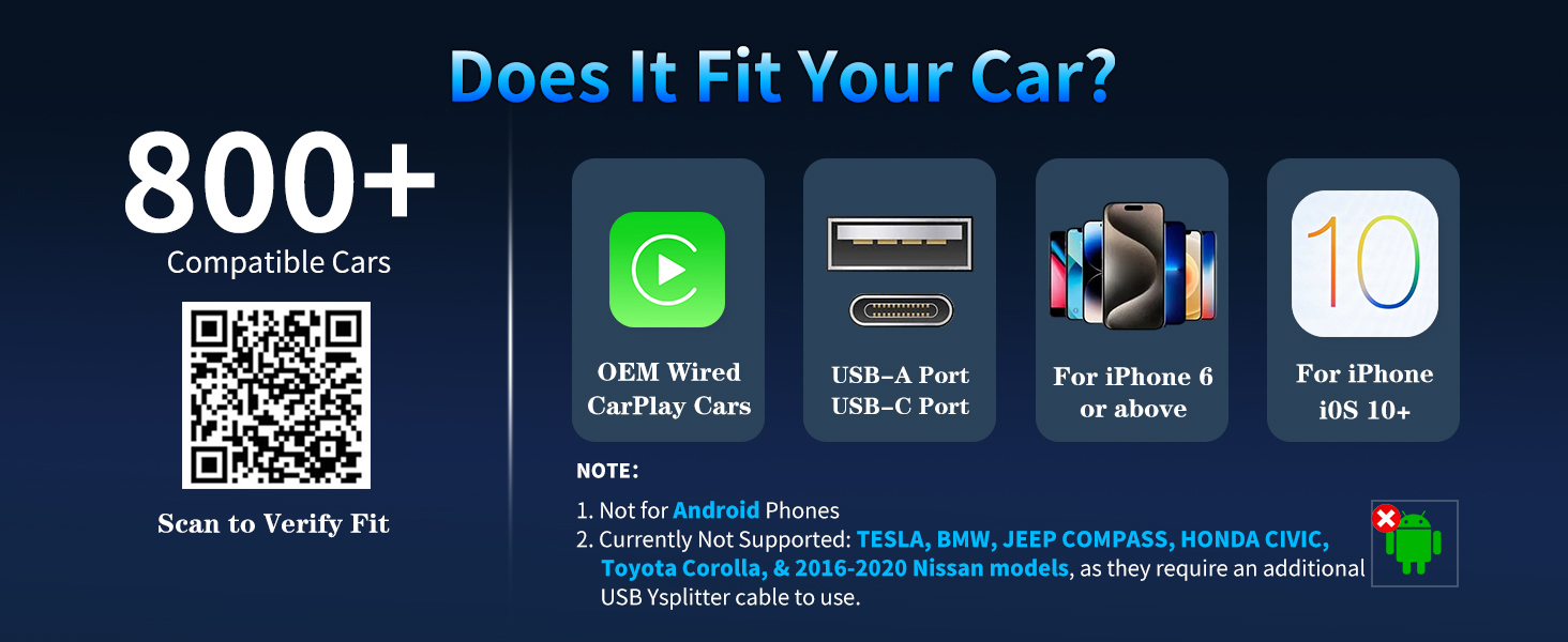 mini Wireless CarPlay Adapter