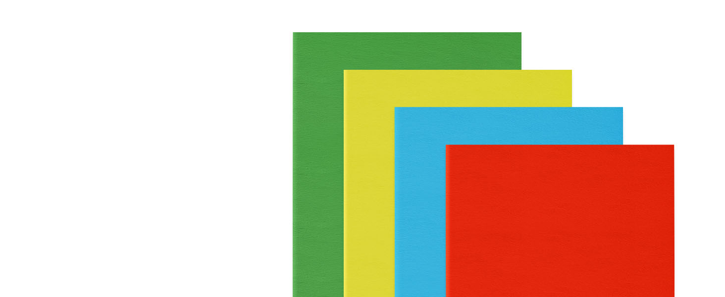 colored paper pocket folders