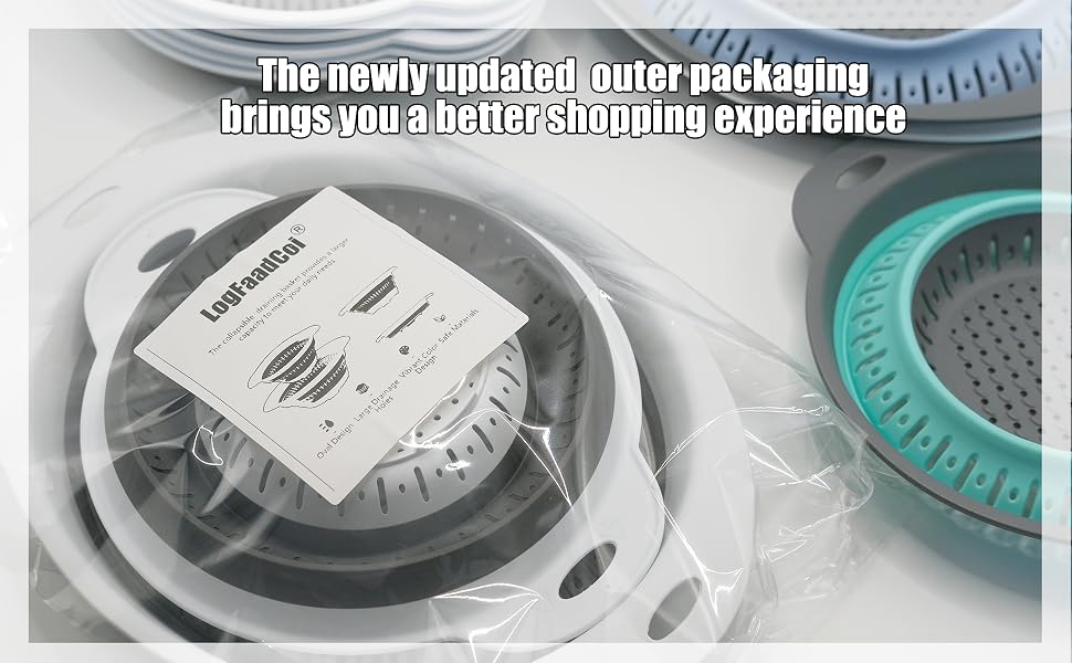 Collapsible Colander and Strainer