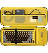Canboc Hard Carrying Case for Logitech POP Keys Mechanical Wireless Keyboard and POP Wireless Mou...