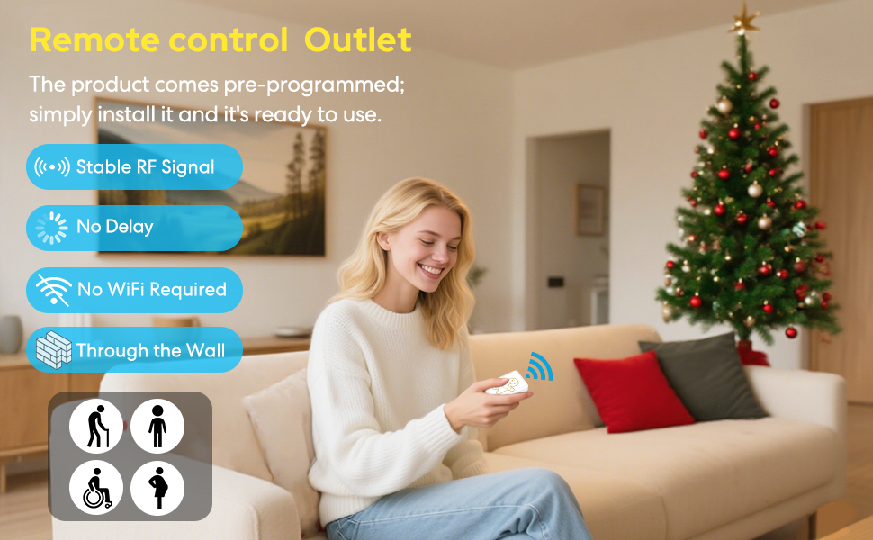 Remote control outlet