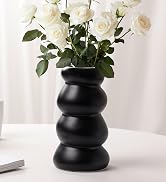 black vase