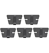 5Pcs Radio Mic Bracket for ICOM IC-2720H IC-2820H for Kenwood TM241 TM231 Radio, Metal Car Radio ...