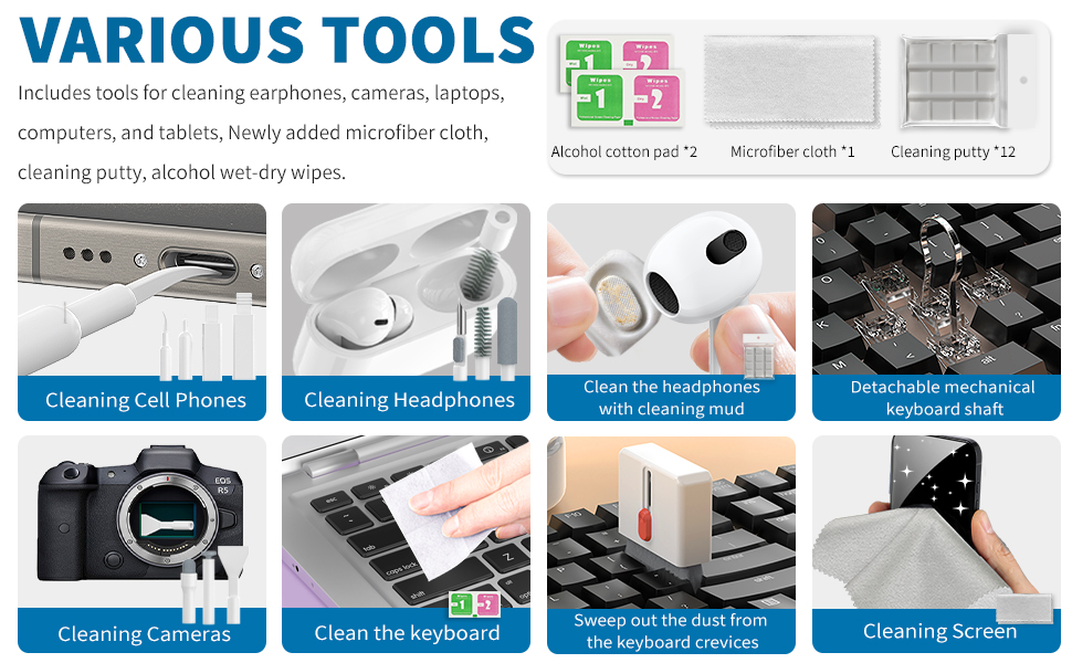 A Tool for Every Task. A Spotless Clean for Every Device.