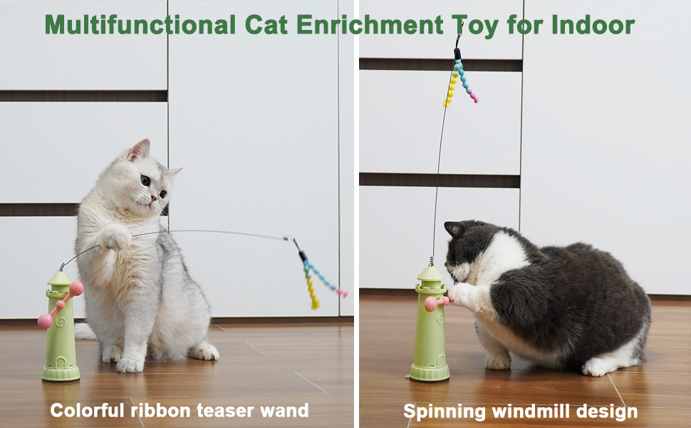 cat enrichment chase toy for boredom relief keep them busy
