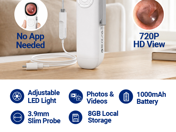 SA160 otoscope camera