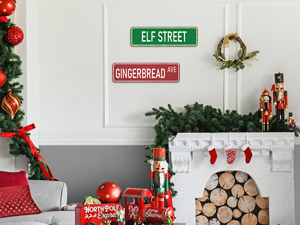 candy cane kitchen decor