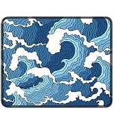 BOSOBO Mouse Pad, Square Anti-Slip Rubber Gaming Mousepad, Premium-Textured & Waterproof Mouse Ma...