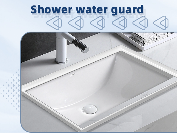 bath sink splash guard