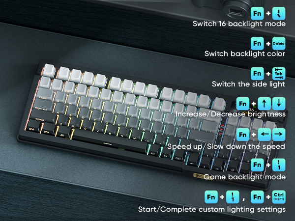 keyboard with number pad