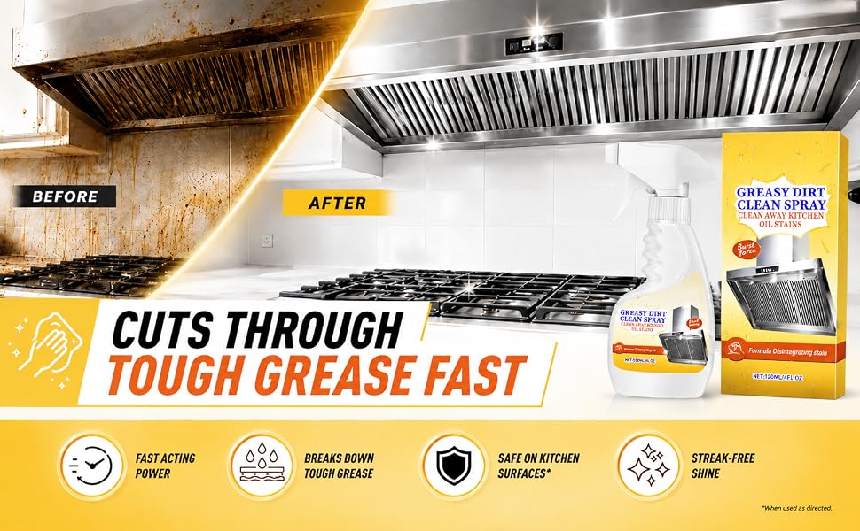 Kitchen Degreaser Spray