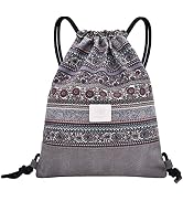 LAKE OF FIRE Drawstring Bags - Lightweight & Compact Bag for Yoga, Gym, Sports, Beach, Travel, an...