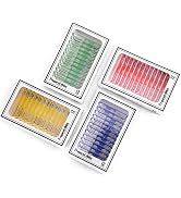 Plastic Prepared Microscope Slides for Kids, Cainda 48pcs Animals Insects Plants Flowers Sample M...