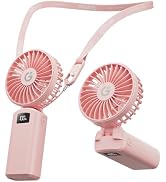 Gaiatop Portable Handheld Fan Foldable, USB Rechargeable Small Hand Fan | 3 Speed Personal Mini F...