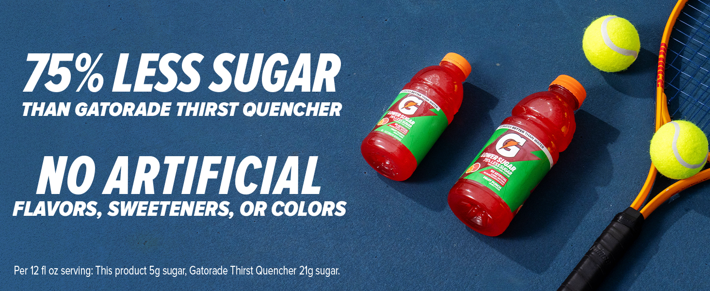 Gatorade Lower Sugar