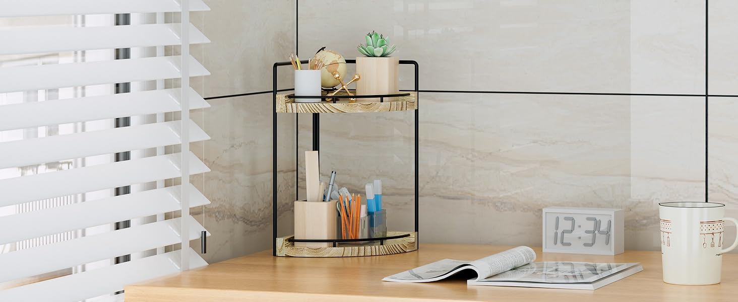 corner bathroom counter organizer