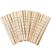 100pcs Wooden Candle Wick Holders, Candle Wicks Centering Device, Candle Wick Bars, Wick Holders ...