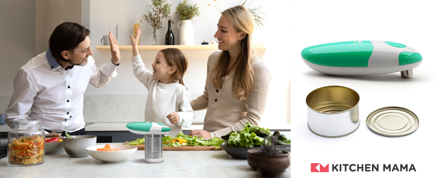 Smooth Edges can opener with magnet aluminum can opener can automatic can opener kitchen mama opener