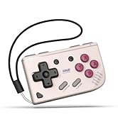 IINE Mini Retro Game Controller, Pocket-Size Wireless Mini Game Controller with Keychain Design, ...