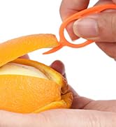 Orange Peeler Tools Citrus Peel Cutter Plastic Fruit Vegetable Slicer Cutter Lemon Peeler