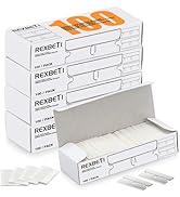 REXBETI 400PCS Single Edge Razor Blades, Industrial Scraper Razor Blades, One Edge Razor Blade, R...