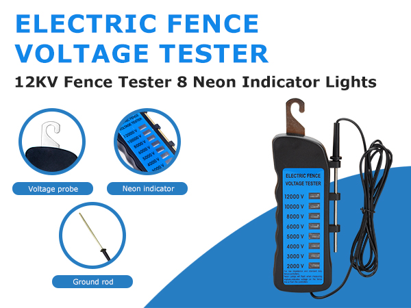 Electric Fence Voltage Tester