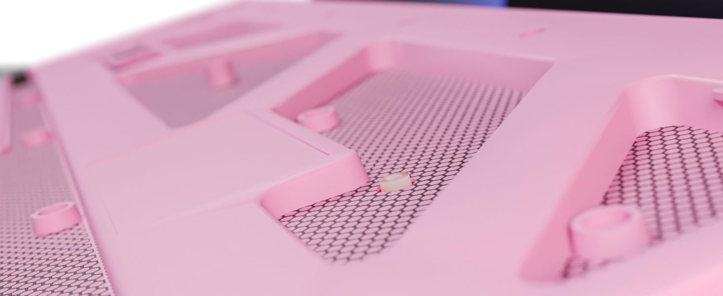 Pink Gaming keyboard and mouse bundle for PS5 Xbox & PC