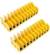 HURRICANE 2-Pack Plier Organizer Rack, 20-Slot Tool Box Organizer with Non-Slip Base, Extendable ...
