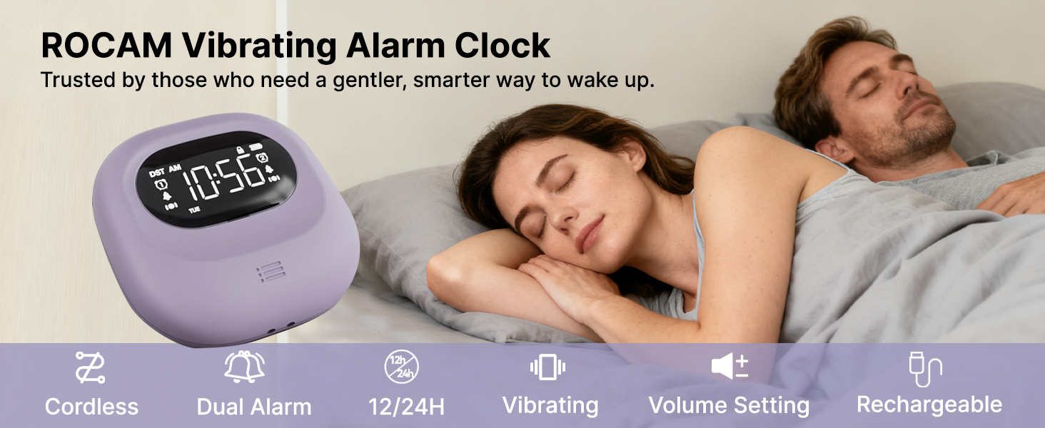vibrating alarm clock
