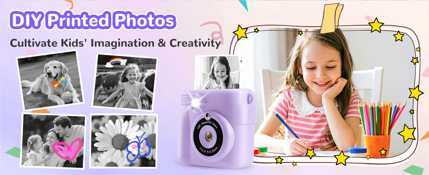 kids intant camera