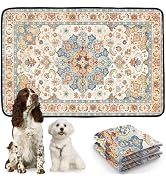 PatiencET Washable Pee Pads for Dogs, 24'' x 36" Super Absorbent Leakproof Reusable Puppy Pads, 2...