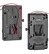 Fomito V Mount V-Lock D-tap BP Battery Plate Adapter, 14.4V to 16.8V D-tap Output