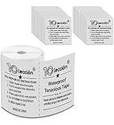 3 in x 7 ft Roll TPU Pool Patch Repair Kit for Air Mattress, Swimming Pool, Bounce House, Tent, C...