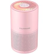 FULMINARE Air Purifiers for Bedroom H13 True HEPA Air Filter, Quiet Air Cleaner With Night Light,...