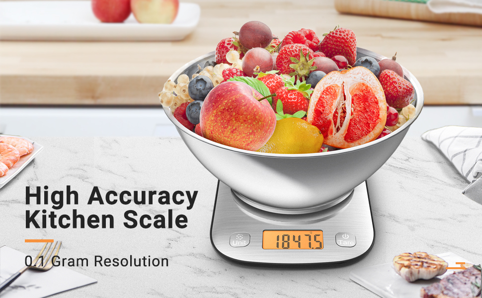 High precision kitchen food scales