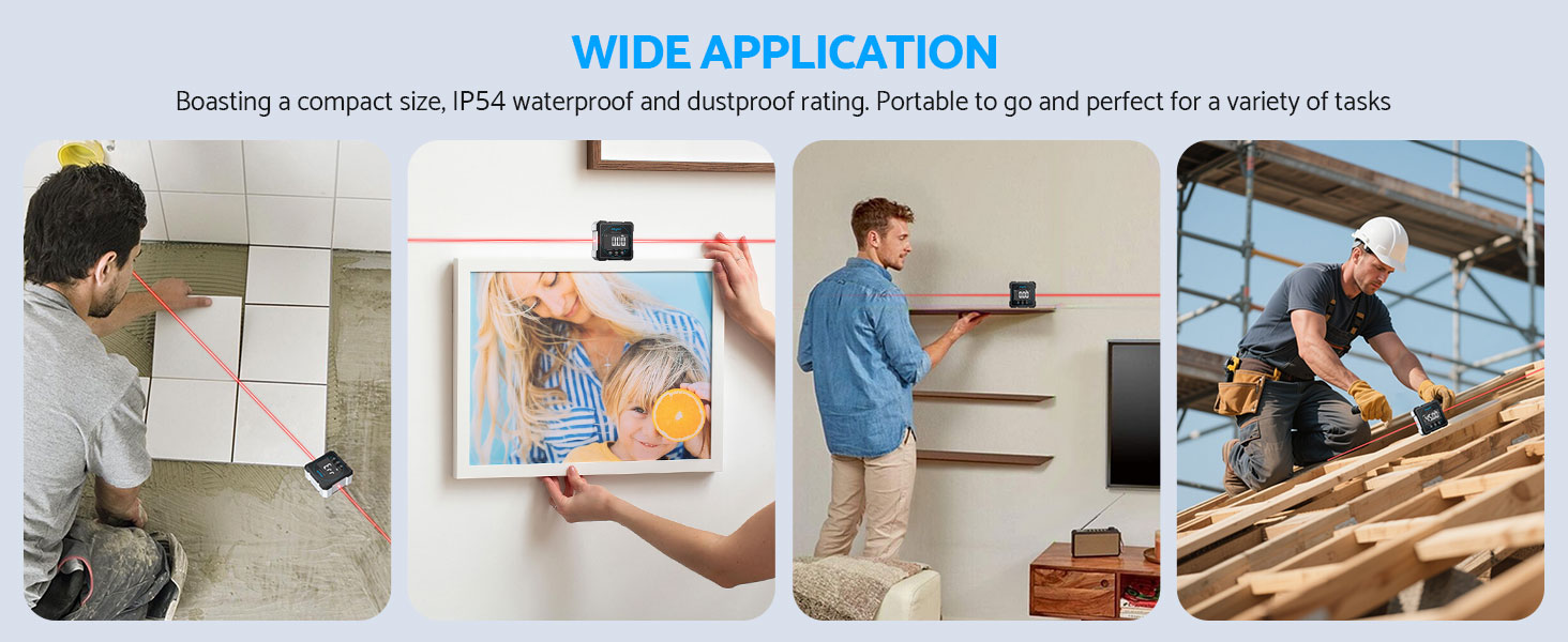 magnetic digital angle finder tool