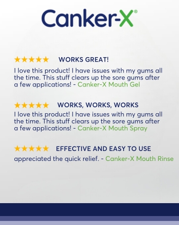 Canker-X, mouth, sore, gel