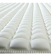 SlipX Solutions Cream Pillow Top Plus Safety Bath Mat Provides The Very Finest in Cushioned Comfo...