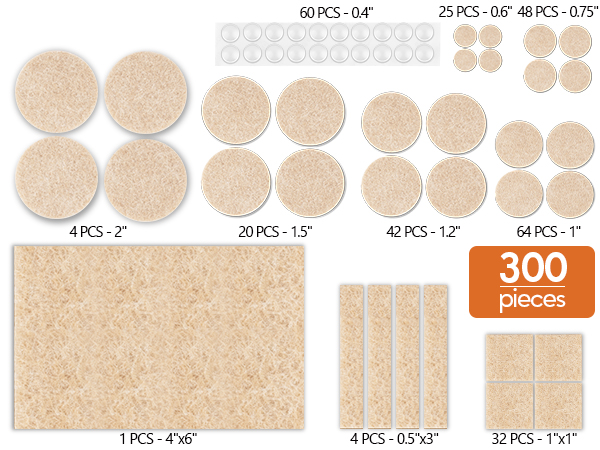 Felt Furniture Pads for Hardwood Floors Heavy Duty Felt Sheets