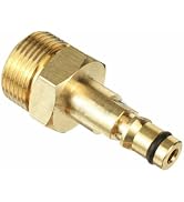 Gold M22 Adapter Hose Connector for K Series Pressure Washer Replacement Parts