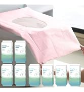 Rgqphantom 80 Pack Toilet Seat Covers Disposable 16x24 Inch XL Portable Toilet Liners Travel Seat...