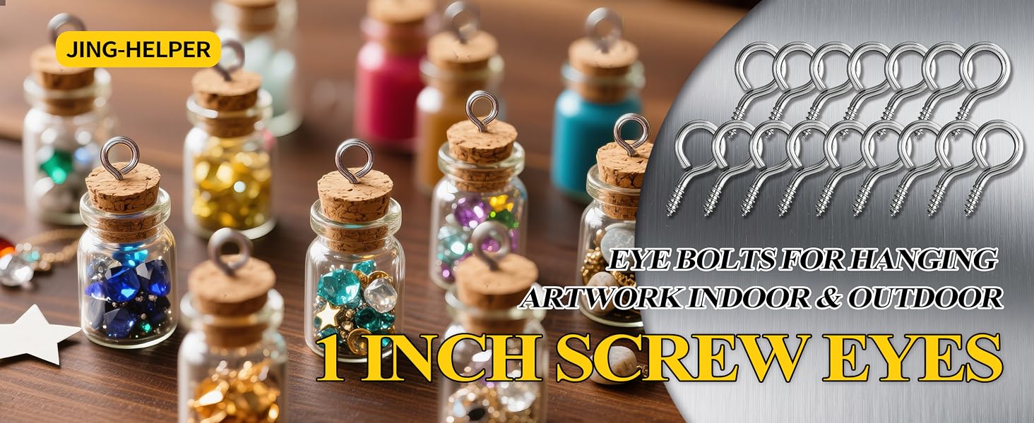 1 Inch Eye Hook Screw