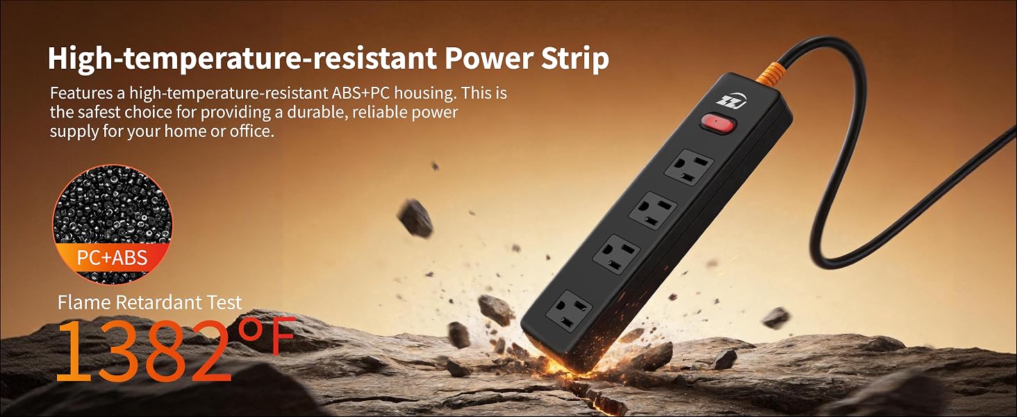 High-temperature-resistant Power Strip