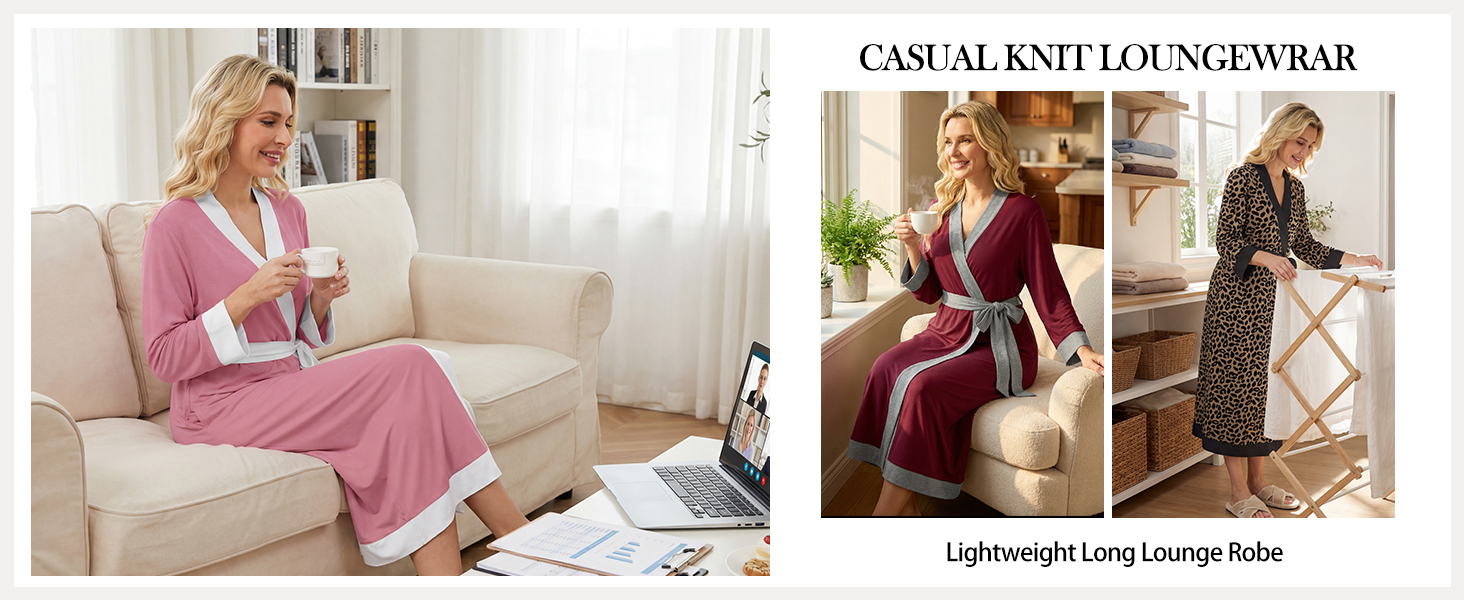 knit robes for women